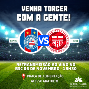 Retransmissão Bahia X CRB