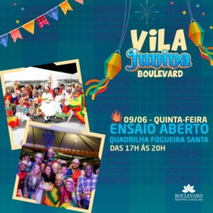 Ensaio da quadrilha junina Fogueira Santos